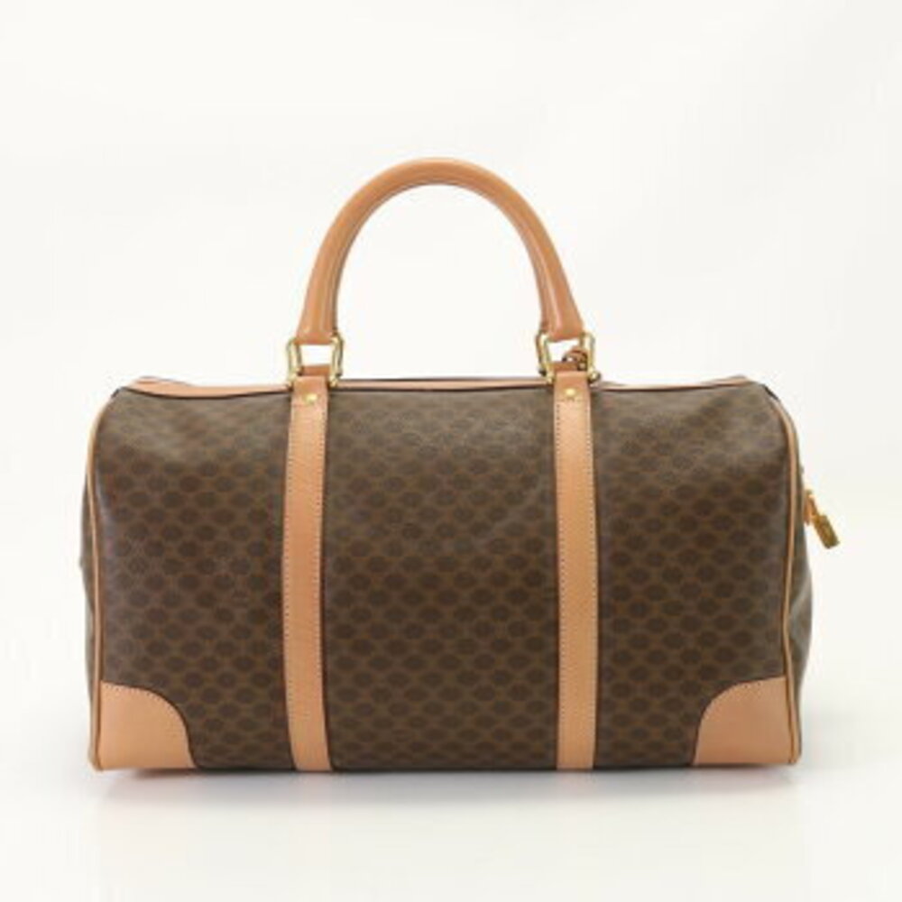 Celine Macadam Boston bag tote suitcase carry on business trips - Picture 5 of 14